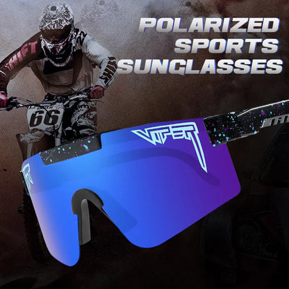 Gafas de sol PIT VIPER para exteriores, para hombre y mujer, con protección UV400, para ciclismo, béisbol y ciclismo de montaña.