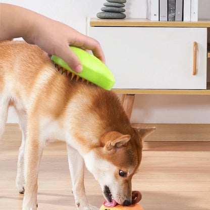 Peines 3 en 1 para depilación de gatos, cepillo de vapor para perros, cepillo eléctrico con pulverizador, cepillos para masaje y cuidado de mascotas.