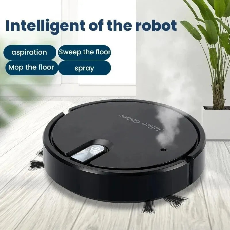 Máquina de limpieza de pisos inteligente, no automática, con aromaterapia, humidificador y trapeador húmedo y seco, de venta transfronteriza.