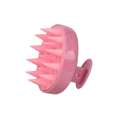 Cepillo de champú de silicona para cabeza, peine masajeador para el cuero cabelludo, para la raíz del cabello, para la picazón, para limpiar el cuero cabelludo a fondo, cepillo de masaje corporal, cepillo de baño