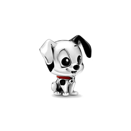 Charms de Disney Stitch Marvel Rescuer Star Wars para pulsera Pandora original de plata de ley 925, collar para mujer, joyería