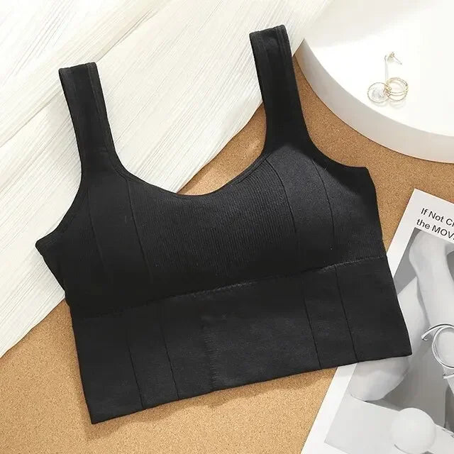 Sujetador deportivo transpirable y antisudor para mujer, sin costuras, para yoga, a prueba de golpes, push up, para gimnasio y entrenamiento