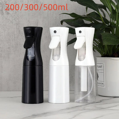 Botella pulverizadora portátil multifuncional de 200-500 ml, dispensador de líquido para peinar el cabello y limpiar plantas.