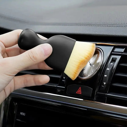2 cepillos suaves para barrer el polvo del interior del coche, herramienta para lavar el coche, cepillo para el polvo del coche, cepillo de limpieza Trend