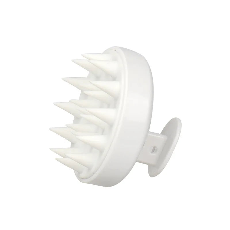 Cepillo de champú de silicona para cabeza, peine masajeador para el cuero cabelludo, para la raíz del cabello, para la picazón, para limpiar el cuero cabelludo a fondo, cepillo de masaje corporal, cepillo de baño