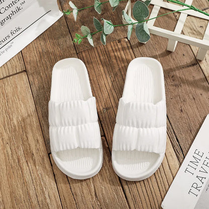 Sandalias suaves y cómodas antideslizantes para hombre y mujer, zapatos informales, chanclas para el hogar, moda de verano