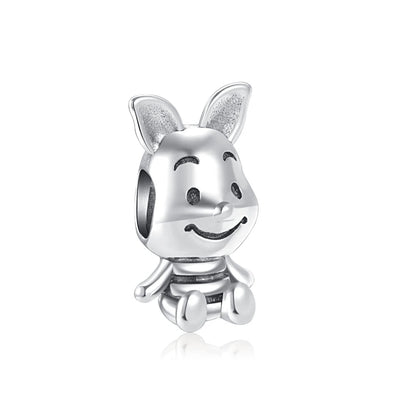 Charms de Disney Stitch Marvel Rescuer Star Wars para pulsera Pandora original de plata de ley 925, collar para mujer, joyería