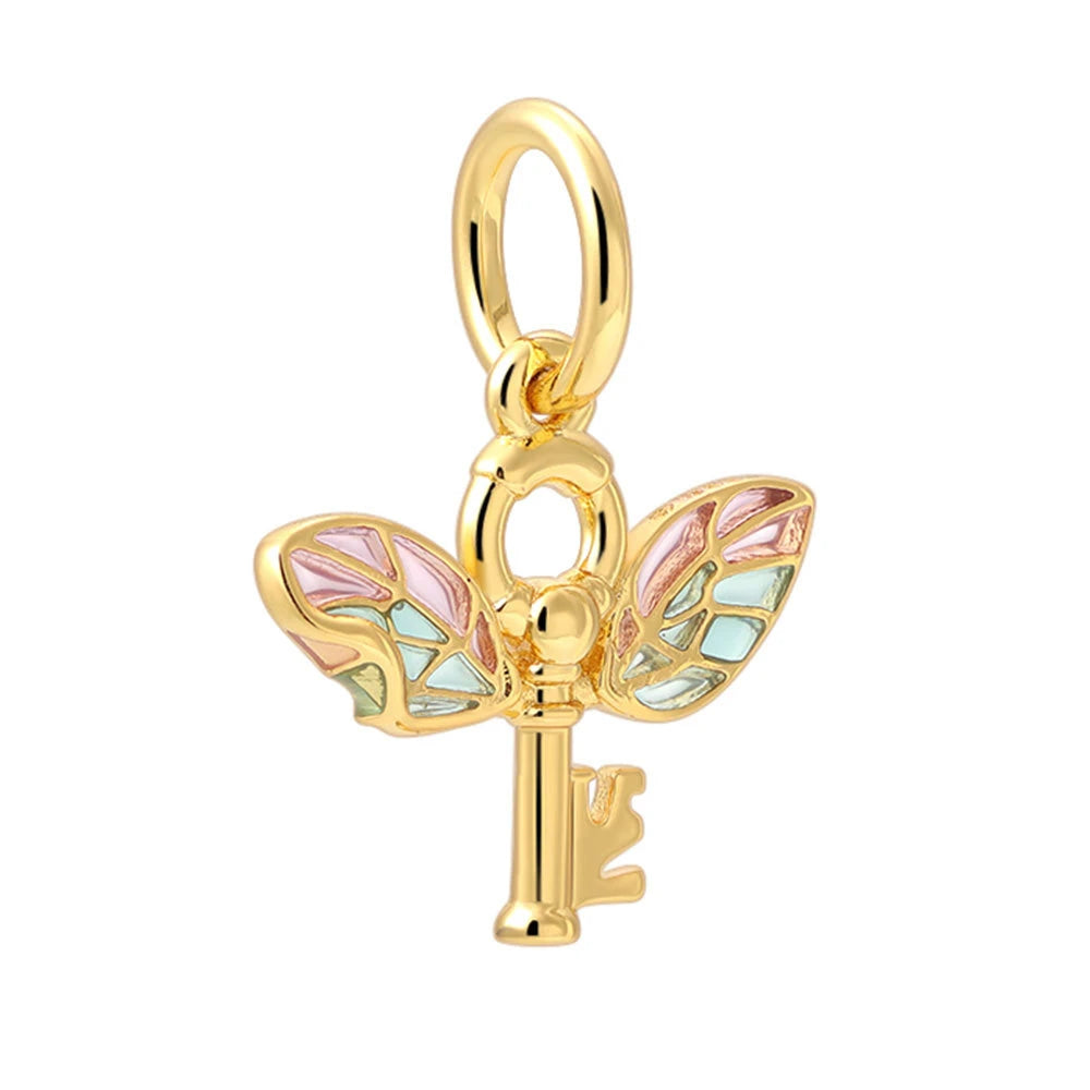 Charms de Disney Stitch Marvel Rescuer Star Wars para pulsera Pandora original de plata de ley 925, collar para mujer, joyería
