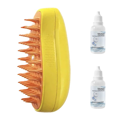 Peines 3 en 1 para depilación de gatos, cepillo de vapor para perros, cepillo eléctrico con pulverizador, cepillos para masaje y cuidado de mascotas.