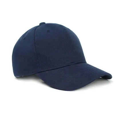 Gorra de béisbol de color liso para mujer, pequeña, de primavera y verano, color negro, informal y versátil, para hombre.