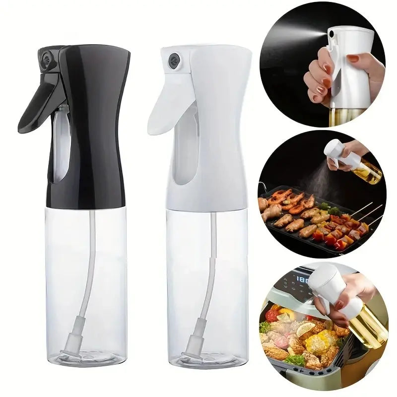 Botella pulverizadora de aceite de 200/300 ml para cocinar, pulverizador de aceite de oliva para barbacoa, herramienta para picnic