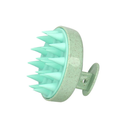 Cepillo de champú de silicona para cabeza, peine masajeador para el cuero cabelludo, para la raíz del cabello, para la picazón, para limpiar el cuero cabelludo a fondo, cepillo de masaje corporal, cepillo de baño