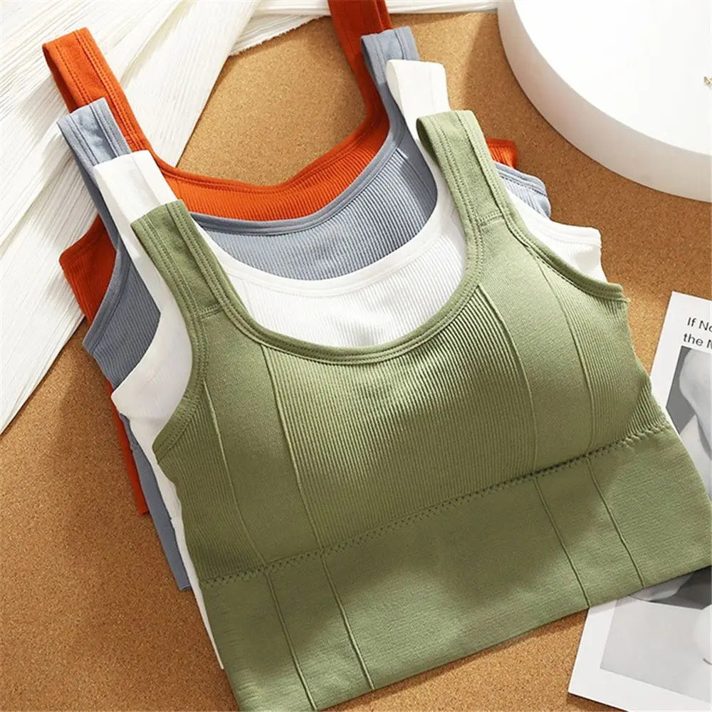 Sujetador deportivo transpirable y antisudor para mujer, sin costuras, para yoga, a prueba de golpes, push up, para gimnasio y entrenamiento