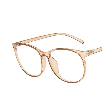 Nuevas gafas de lectura con montura grande y antiluz azul, estilo fresco y sencillo.