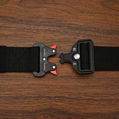 Men's Belt Outdoor Hunting Tactical Mens Belt Multifunctional Combat Survival High Quality Canvas Nylon Mens Belt Sport Belt
