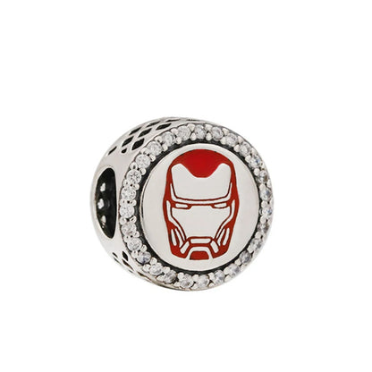 Charms de Disney Stitch Marvel Rescuer Star Wars para pulsera Pandora original de plata de ley 925, collar para mujer, joyería