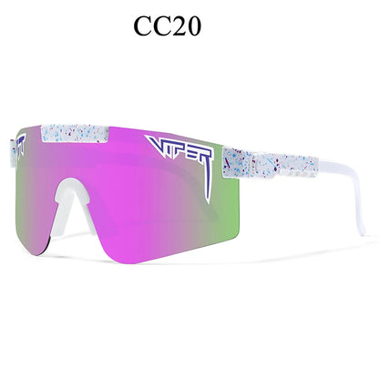 Gafas de sol PIT VIPER para exteriores, para hombre y mujer, con protección UV400, para ciclismo, béisbol y ciclismo de montaña.