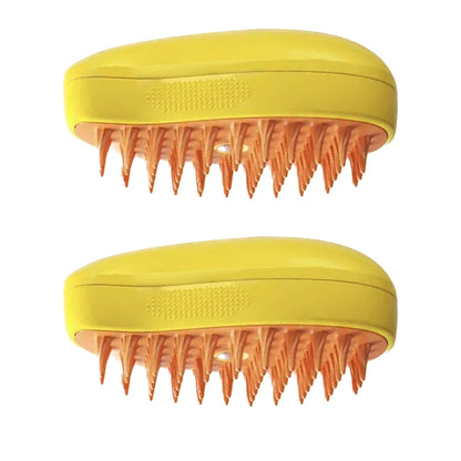 Peines 3 en 1 para depilación de gatos, cepillo de vapor para perros, cepillo eléctrico con pulverizador, cepillos para masaje y cuidado de mascotas.