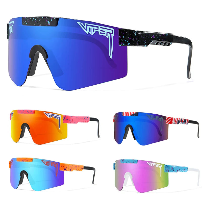 Gafas de sol PIT VIPER para exteriores, para hombre y mujer, con protección UV400, para ciclismo, béisbol y ciclismo de montaña.