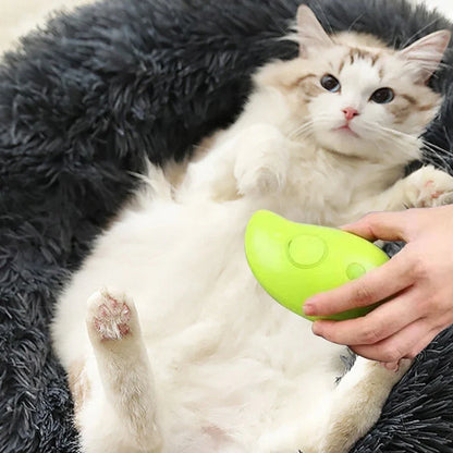 Peines 3 en 1 para depilación de gatos, cepillo de vapor para perros, cepillo eléctrico con pulverizador, cepillos para masaje y cuidado de mascotas.