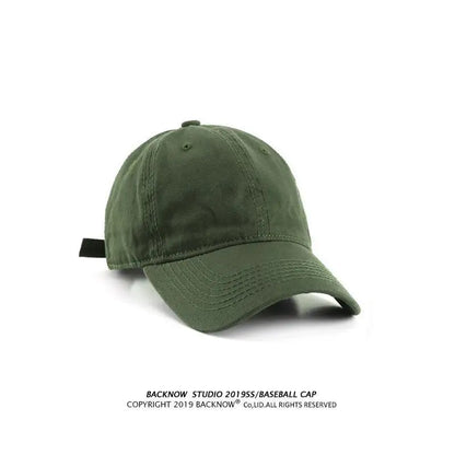 Hat Duck Tongue Versatile Women's Korean Style Cotton Japanese Style Baseball Cap Casual Couple Soft Top Skin-friendly Peaked...
