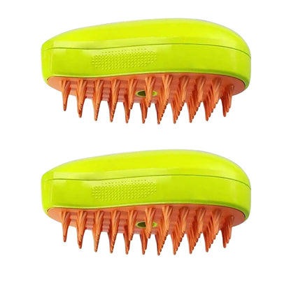 Peines 3 en 1 para depilación de gatos, cepillo de vapor para perros, cepillo eléctrico con pulverizador, cepillos para masaje y cuidado de mascotas.