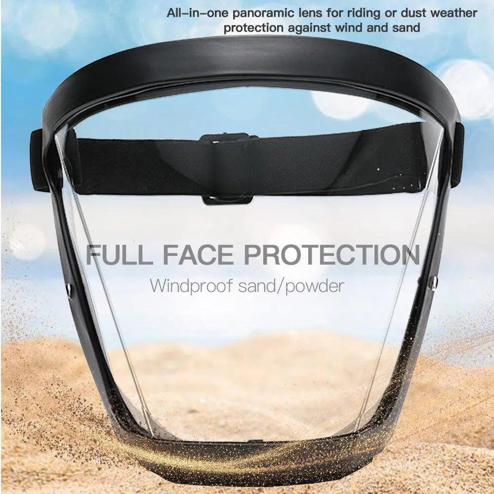 Gafas protectoras de alta definición, transparentes, antisalpicaduras, antipolvo, antivaho y antiviento.