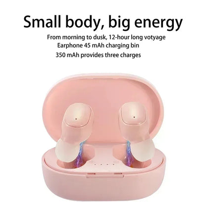 Auriculares inalámbricos Bluetooth A6S TWS originales, deportivos, intraauriculares con micrófono para Xiaomi, iPhone y Lenovo.