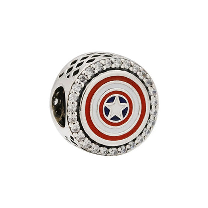 Charms de Disney Stitch Marvel Rescuer Star Wars para pulsera Pandora original de plata de ley 925, collar para mujer, joyería