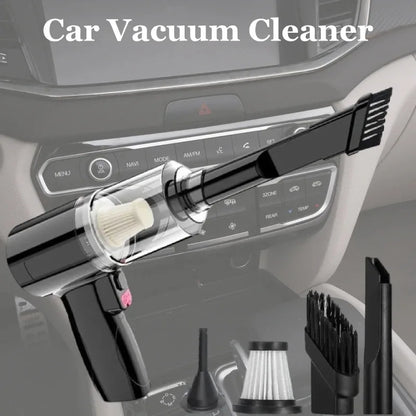 Aspiradora inalámbrica para coche, potente máquina de limpieza, miniaspiradora portátil inalámbrica de mano para electrodomésticos.
