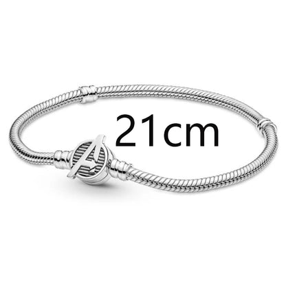 Charms de Disney Stitch Marvel Rescuer Star Wars para pulsera Pandora original de plata de ley 925, collar para mujer, joyería
