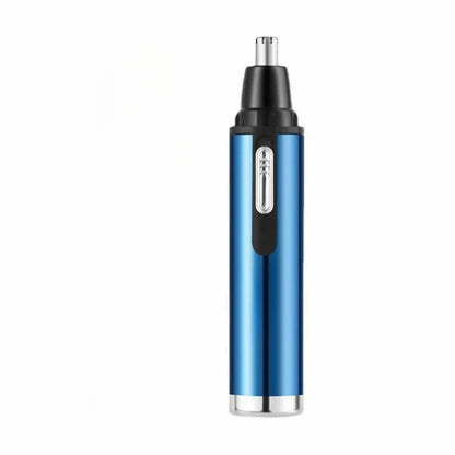 Recortador de vello nasal, afeitadora de vello nasal, recortador de vello nasal y de orejas, sin dolor, batería eléctrica, afeitadora de vello nasal para hombres, tijeras para vello nasal para hombres