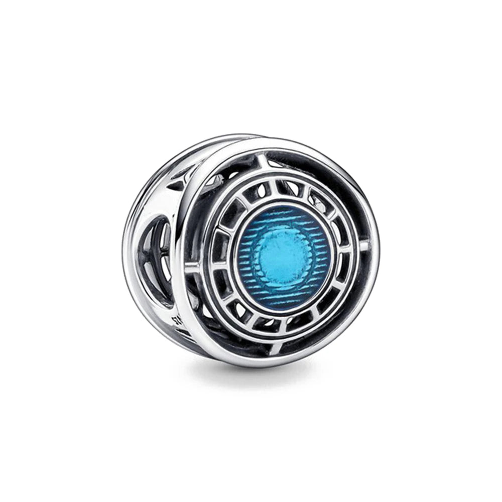 Charms de Disney Stitch Marvel Rescuer Star Wars para pulsera Pandora original de plata de ley 925, collar para mujer, joyería