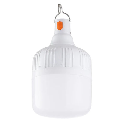 Bombilla LED nocturna recargable e impermeable, luz de emergencia regulable, para exteriores, barbacoa, tienda de campaña, patio y jardín.