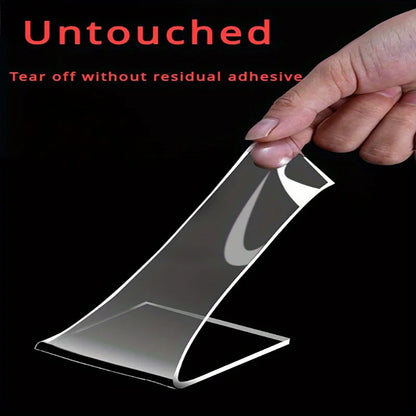 Kitchen Transparent Double Sided Tape Bathroom Waterproof Reusable Self Adhesive Nano Tapes Home Decoration Washable Super Tapes