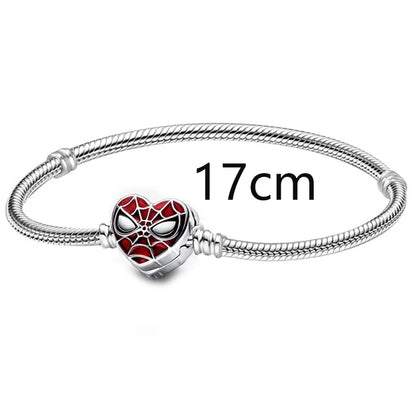 Charms de Disney Stitch Marvel Rescuer Star Wars para pulsera Pandora original de plata de ley 925, collar para mujer, joyería