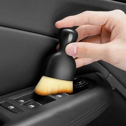 2 cepillos suaves para barrer el polvo del interior del coche, herramienta para lavar el coche, cepillo para el polvo del coche, cepillo de limpieza Trend