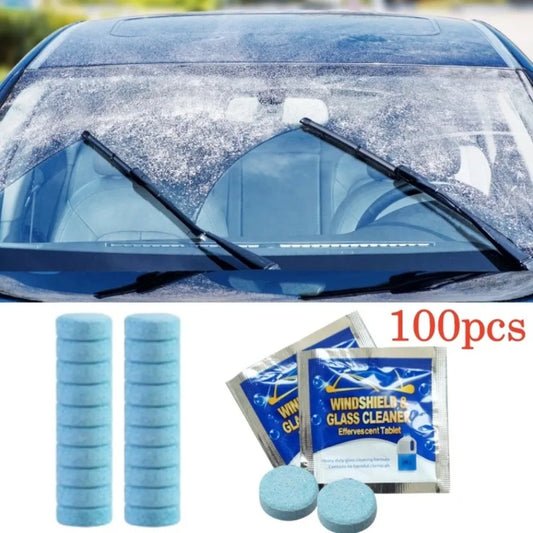 Limpiador sólido Limpiador de parabrisas de coche Tableta efervescente Limpiacristales automático Tabletas concentradas de limpieza sólida Detergente