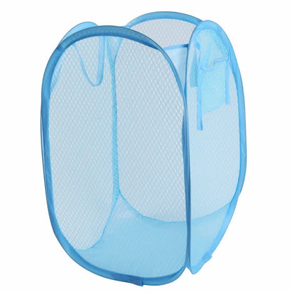 Cesta plegable para clasificar ropa sucia, marco para lavar, bolsa de malla para guardar ropa de baño, organizador de lavandería, bolsa de almacenamiento