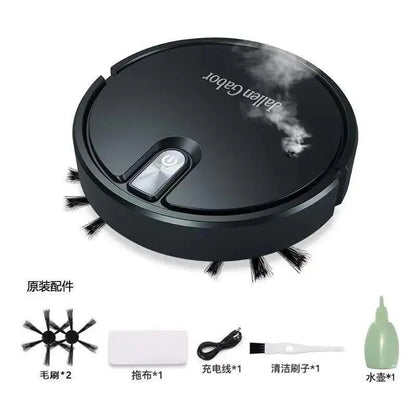 Máquina de limpieza de pisos inteligente, no automática, con aromaterapia, humidificador y trapeador húmedo y seco, de venta transfronteriza.