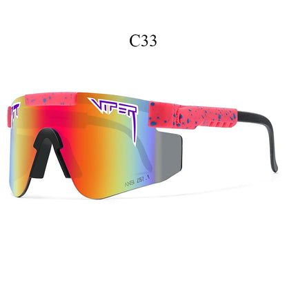 Gafas de sol PIT VIPER para exteriores, para hombre y mujer, con protección UV400, para ciclismo, béisbol y ciclismo de montaña.