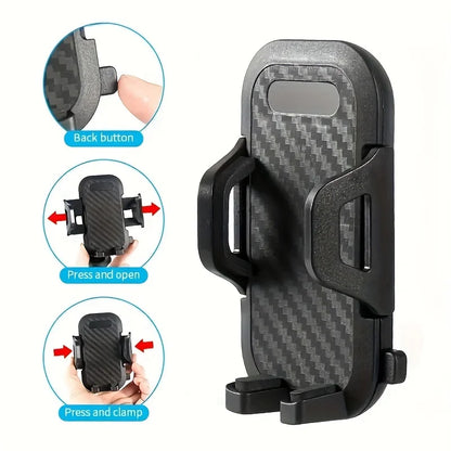 Soporte universal para teléfono móvil con ventosa para salpicadero de coche.