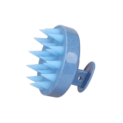 Cepillo de champú de silicona para cabeza, peine masajeador para el cuero cabelludo, para la raíz del cabello, para la picazón, para limpiar el cuero cabelludo a fondo, cepillo de masaje corporal, cepillo de baño