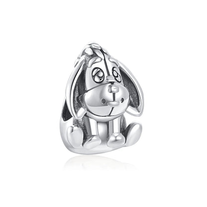 Charms de Disney Stitch Marvel Rescuer Star Wars para pulsera Pandora original de plata de ley 925, collar para mujer, joyería