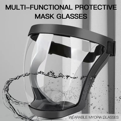 Gafas protectoras de alta definición, transparentes, antisalpicaduras, antipolvo, antivaho y antiviento.