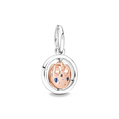 Charms de Disney Stitch Marvel Rescuer Star Wars para pulsera Pandora original de plata de ley 925, collar para mujer, joyería