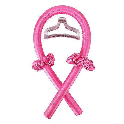 Heatless Curling Rod Headband No Heat Silk Curls Lazy Hair Curler Ribbon Hair Rollers Sleeping Soft Headband Hair Styling Tools
