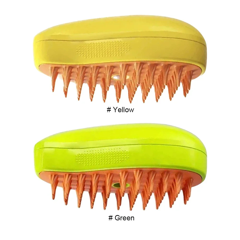 Peines 3 en 1 para depilación de gatos, cepillo de vapor para perros, cepillo eléctrico con pulverizador, cepillos para masaje y cuidado de mascotas.