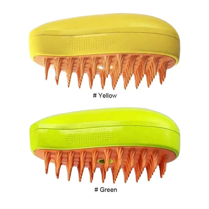 Peines 3 en 1 para depilación de gatos, cepillo de vapor para perros, cepillo eléctrico con pulverizador, cepillos para masaje y cuidado de mascotas.