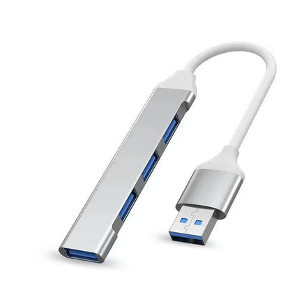 Aumente su productividad con este concentrador USB C 4 en 1: compatible con MacBook, Mac Pro, Mac Mini, iMac, Surface Pro, XPS, PC, Fla